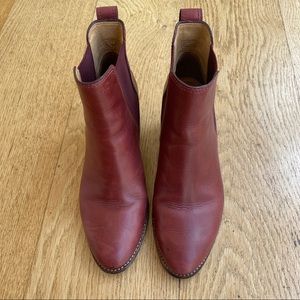 Madewell Regan Boot in Dark Cabernet